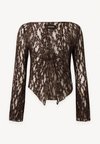 Blouse - brown/dark brown