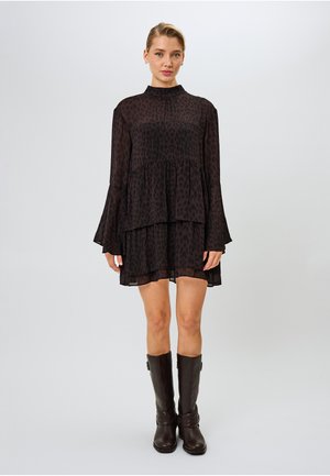 OH APRIL LAVINIA VOLANT  - Vestido informal - leo truffle