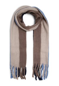 Marie Lund Sjaal - marine mehrfarbig