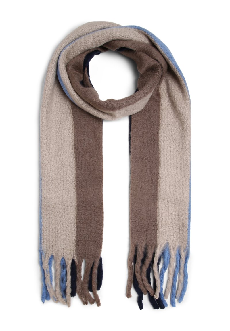 Marie Lund Sjaal - marine mehrfarbig