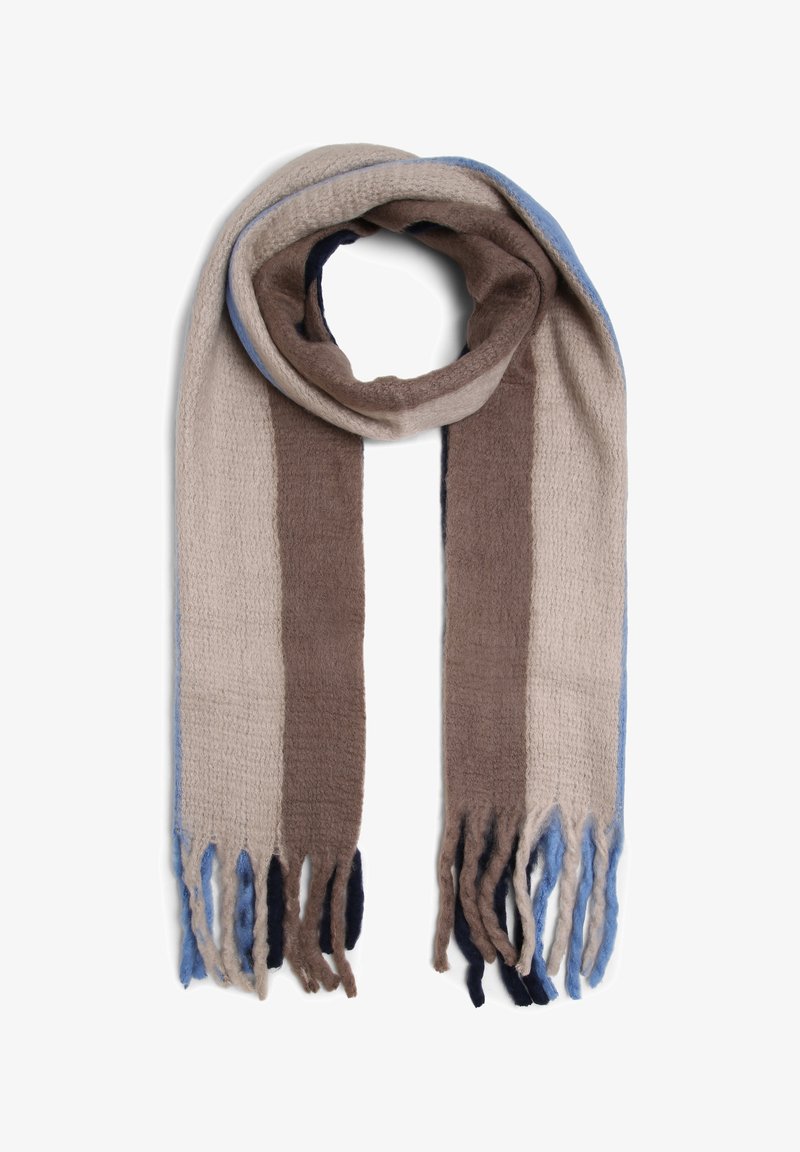 Marie Lund Sjaal - marine mehrfarbig