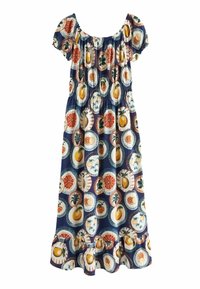 Next BARDOT PUFF SLEEVE SUMMER REGULAR FIT - Päevakleit - blue
