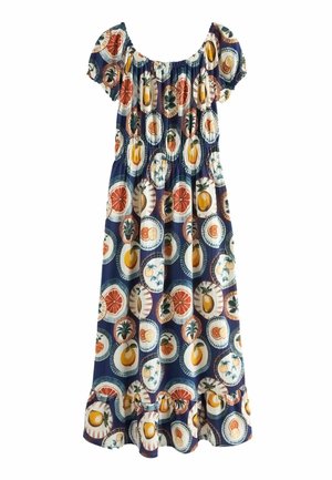 BARDOT PUFF SLEEVE SUMMER REGULAR FIT - Vardagsklänning - blue