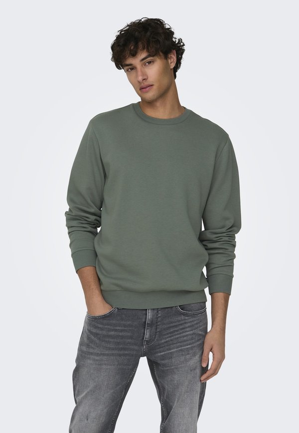 ONSCERES LIFE CREW NECK - Sweatshirt - castor gray