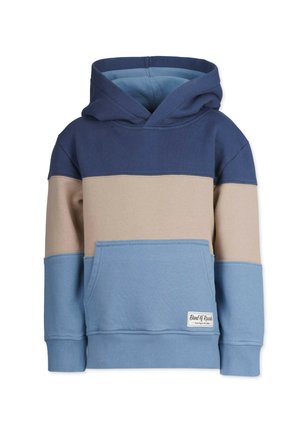 HOODED 3C BLOCK - Hoodie - blue aegean blue