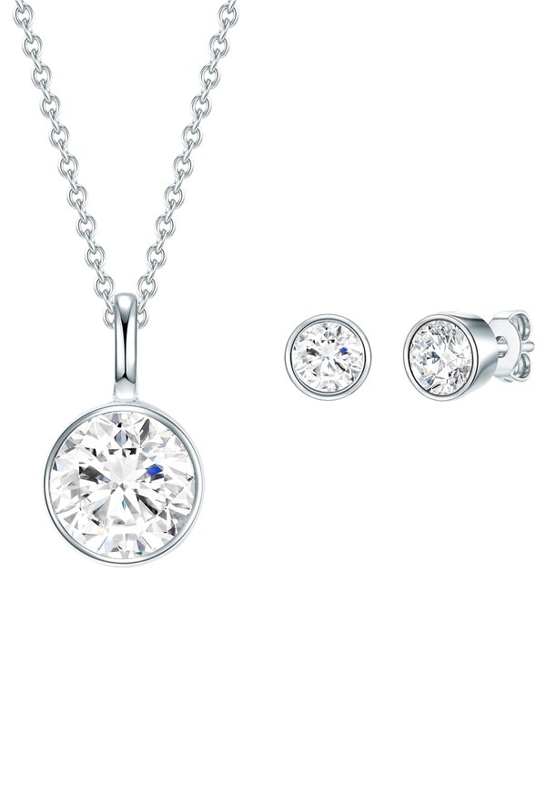 SET - Ohrringe - silberfarben