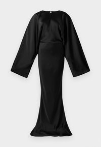 REVERSE OBIE GOWN RIBBON SLEEVE - Pidulikud riided - black