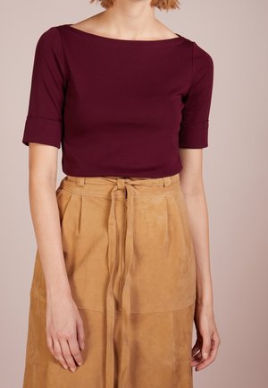 T-shirt basic - dark red