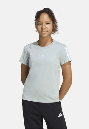 adidas Performance, CAMISETA DE MANGA CORTA ESSENTIALS - Camiseta estampada -  sage   white