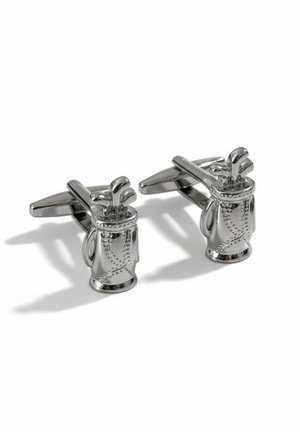 GOLF CLUBS - Cufflinks - silver coloured