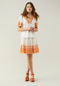 Odd Molly ANTONELLA - Faltenrock - light chalk