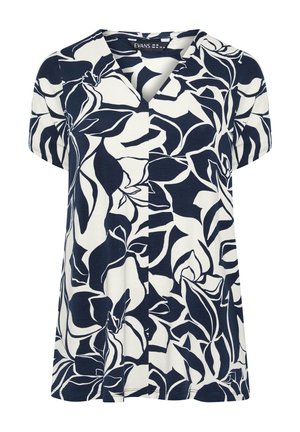 Evans, PLUS SIZE CASUAL TOPS. - T-shirt print - white