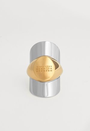 MM6 Maison Margiela, VITRINE SIGNET UNISEX - Пръстен - silver-coloured/gold-coloured