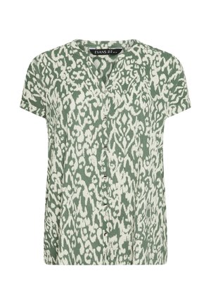 Evans, PLUS SIZE SHIRTS & BLOUSES. - Blouse - khaki