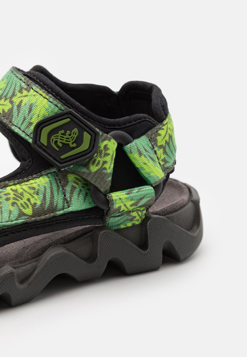 Kinder Riemchensandalen | Lurchi OLLY Riemensandalette black/green/grün - IF10697 Kinder Riemchensandalen | Lurchi OLLY Riemensandalette black/green/grün - IF10697