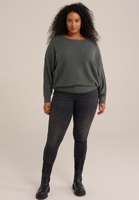 WE Fashion CURVE - Pulover - green