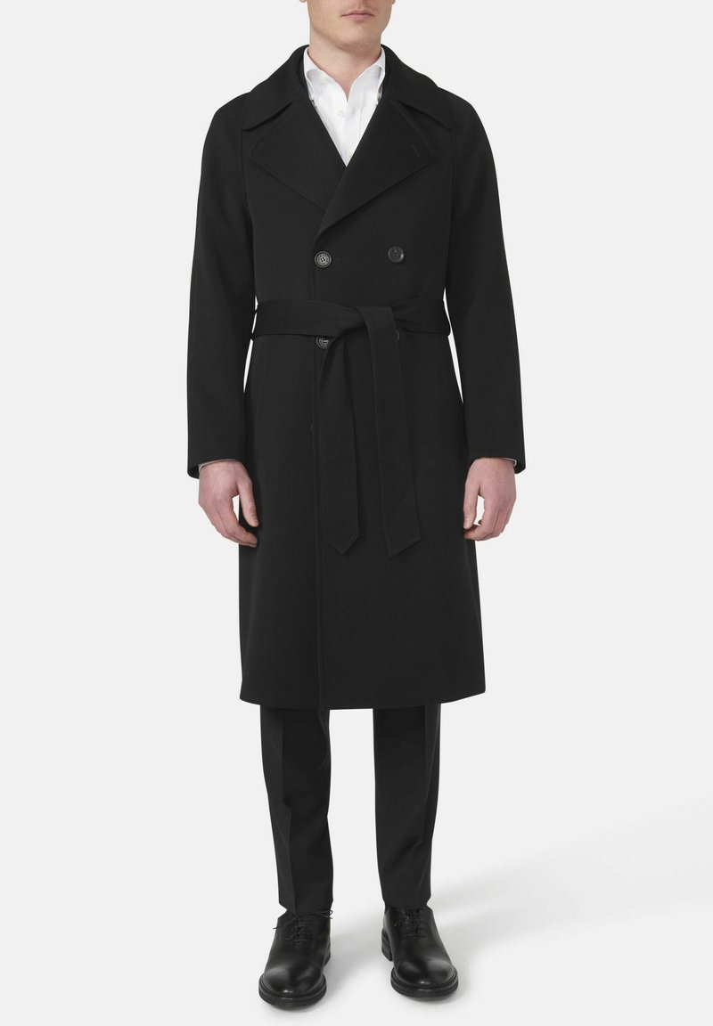 Oscar Jacobson Trenchcoat black Zalando.ie