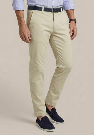 Suitable, STEPPIN' OUT CHINO NEWBURY LIGHT TWILL - Chinos - beige