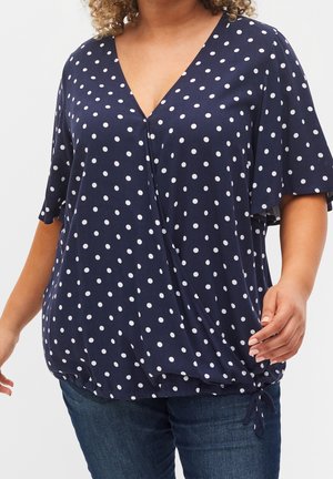 Blouse - blue