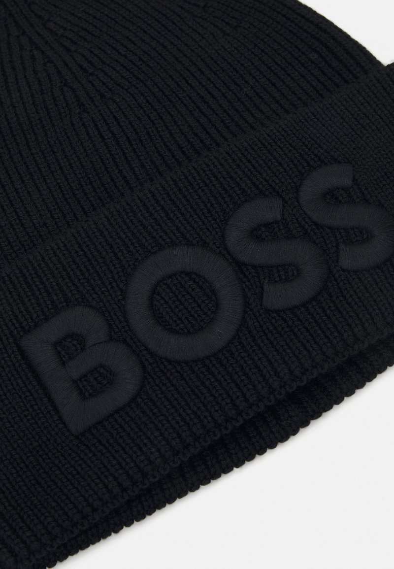 Boss Afox Beanie Hat in Open Blue - Michael Stewart