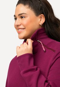 Ulla Popken Sweater - dark red