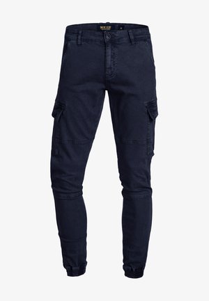 INDICODE JEANS, AUGUST, granatowy
