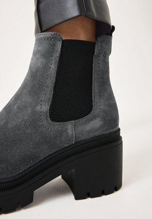 Tamaris Botines con plataforma - grey suede