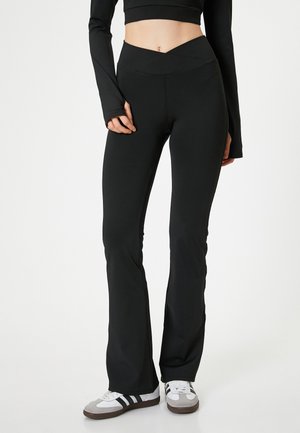 Koton FLARE SPORTS - Legging - black