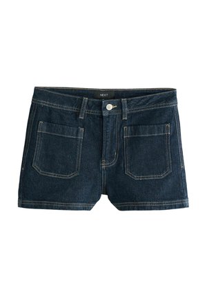 REGULAR FIT-PATCH POCKET MINI - Denimshorts - rinse