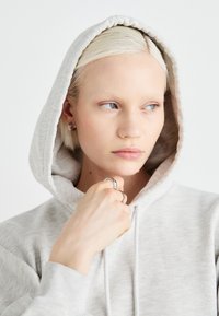 Weekday IRINA HEAVY HOODIE - Sportinis megztinis - grey melange