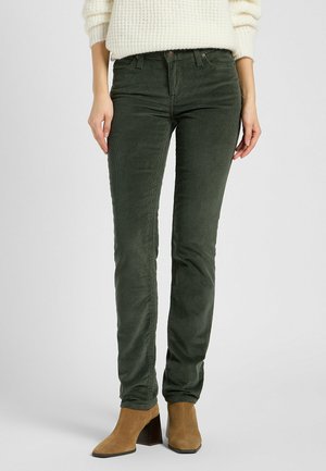 MARION - Slim fit jeans - olive_gray
