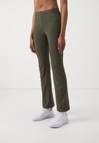 Champion TECH FLARE LEGGINGS - Pajkice - dark green