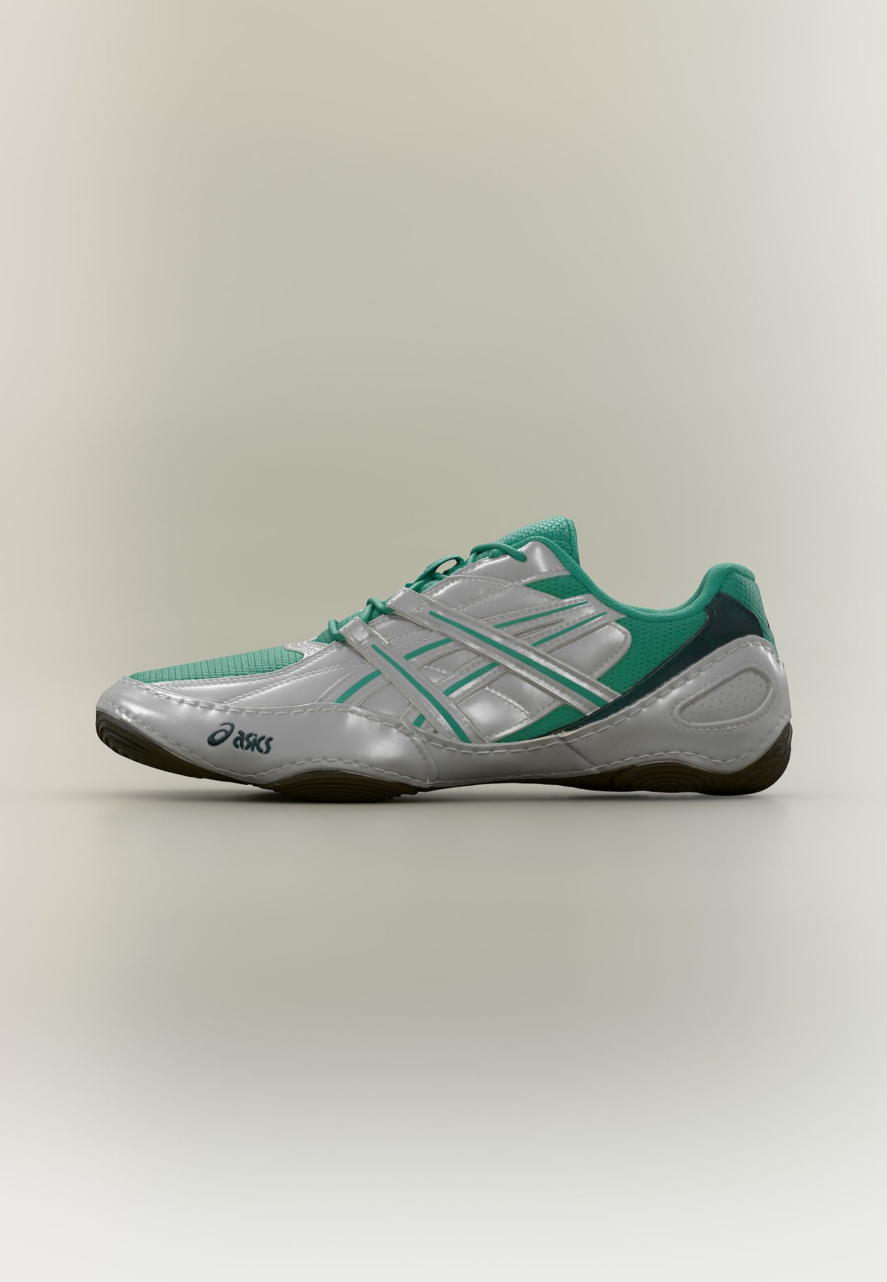 ASICS HYPERSYNC UNISEX - Trainers - edamame green/pure silver-coloured