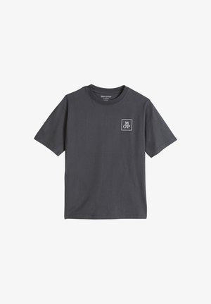 Marc O'Polo, MARC O'POLO TEENS-BOYS T-SHIRT MIT GROSSEM RÜCKENPRINT - T-Shirt print - broken graphit