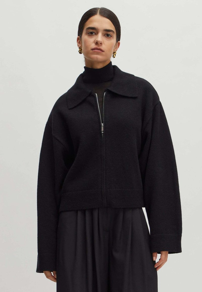 EDITED Strickjacke - schwarz