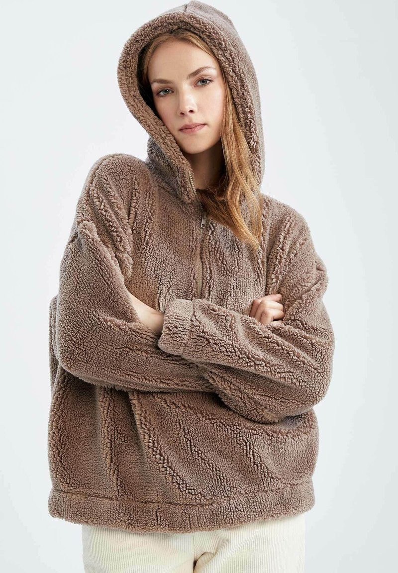 DeFacto Fleece jumper beige Zalando.de