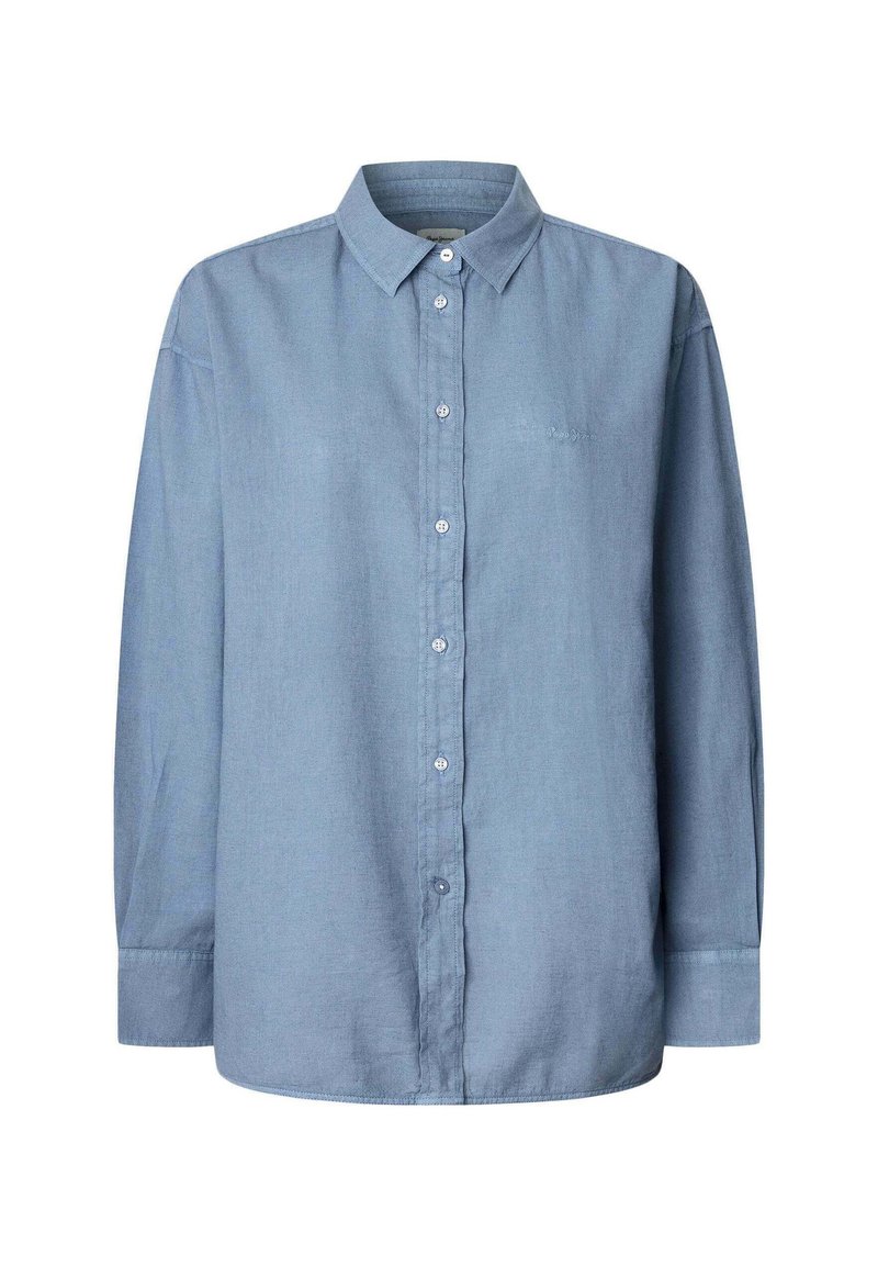 Pepe Jeans Overhemdblouse blauw Pepe Jeans Overhemdblouse blauw