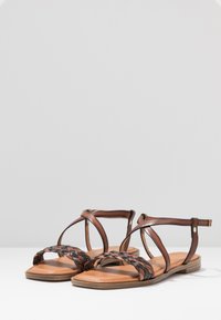 Tamaris Sandals - cognac/cafe