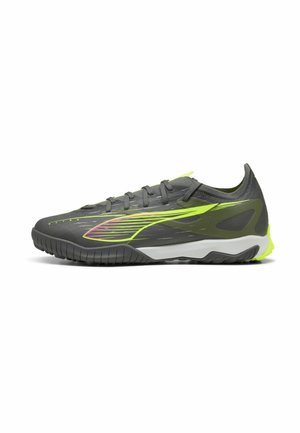 FUSSBALL - Zaalvoetbalschoenen - matte aged silveryellow alert aged silver