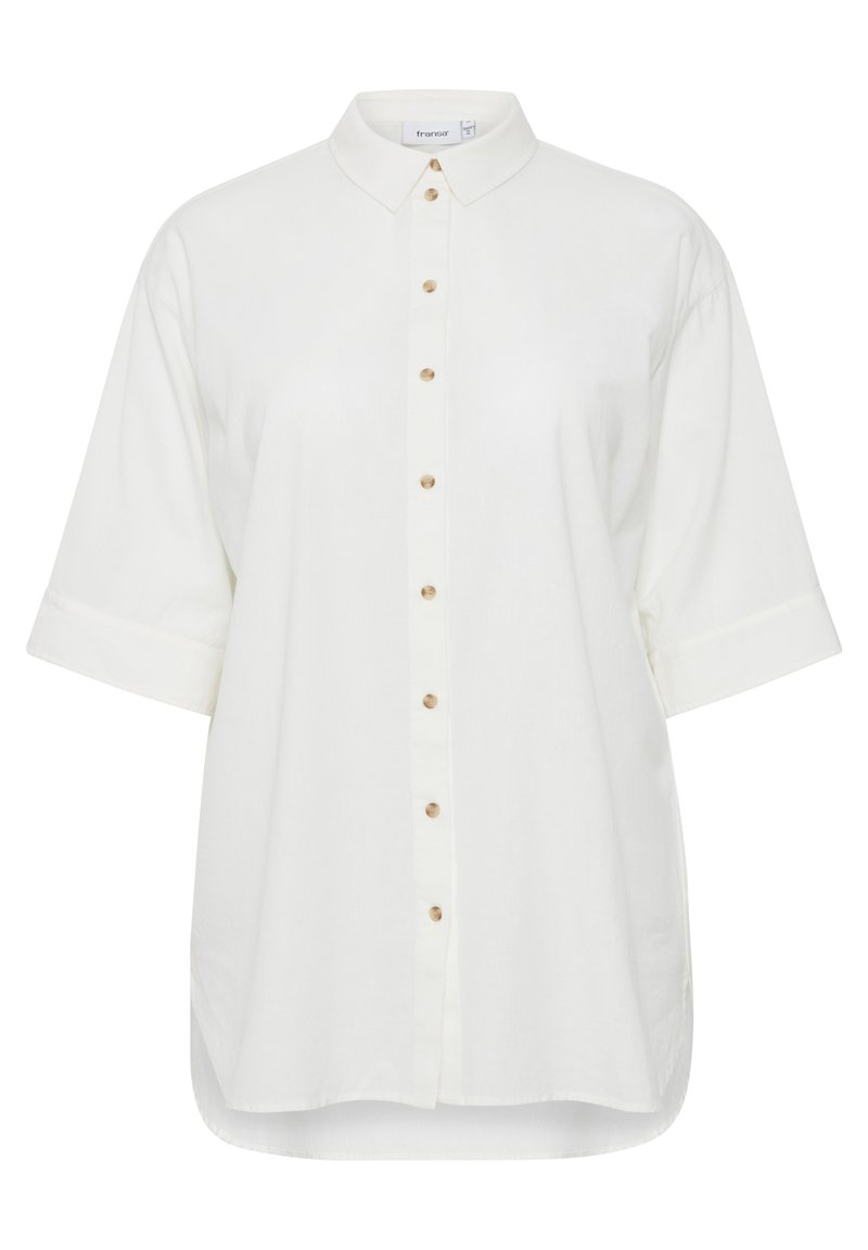 Fransa Overhemdblouse beige mêleerd