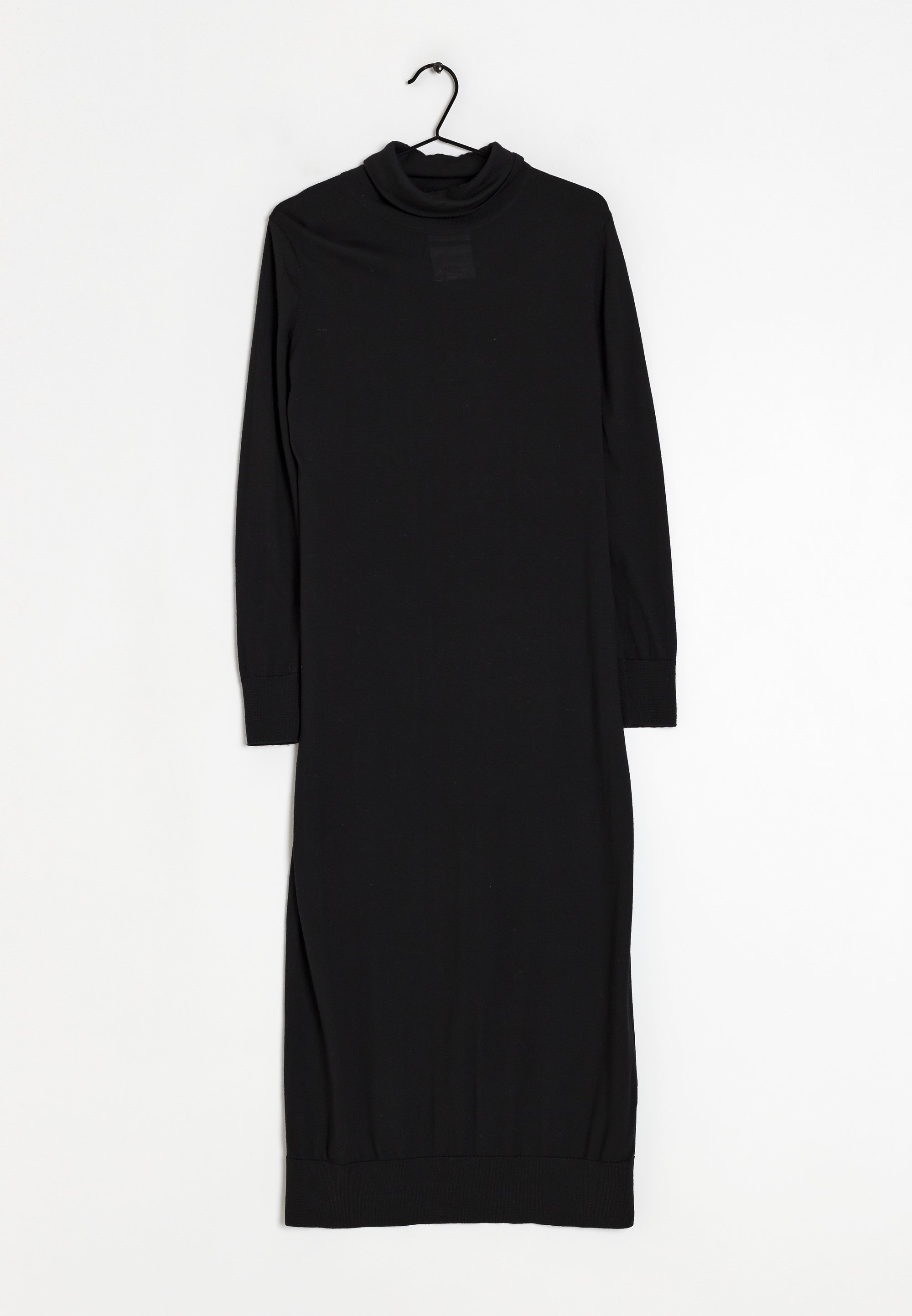 cos maxi dress black COS Ruched Maxi Dress