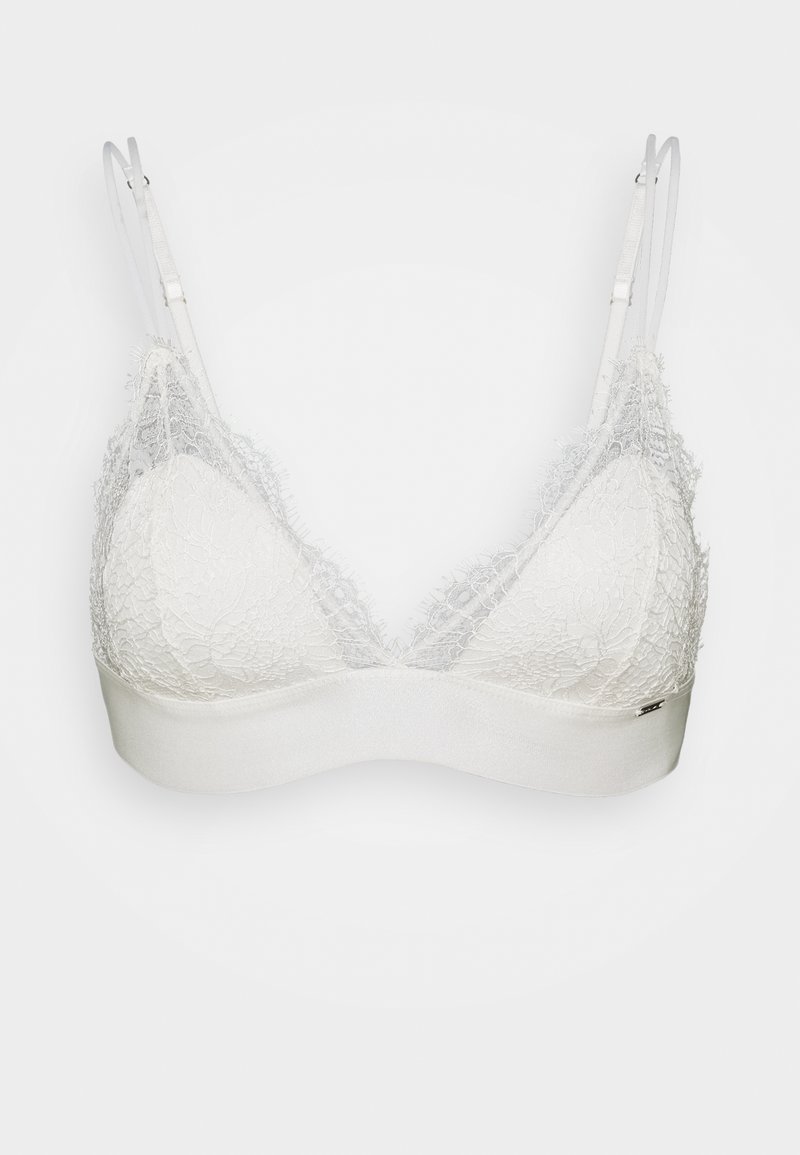 Lindex - NORA BRALETTE - Trikotni modrček - light white, Povečajte