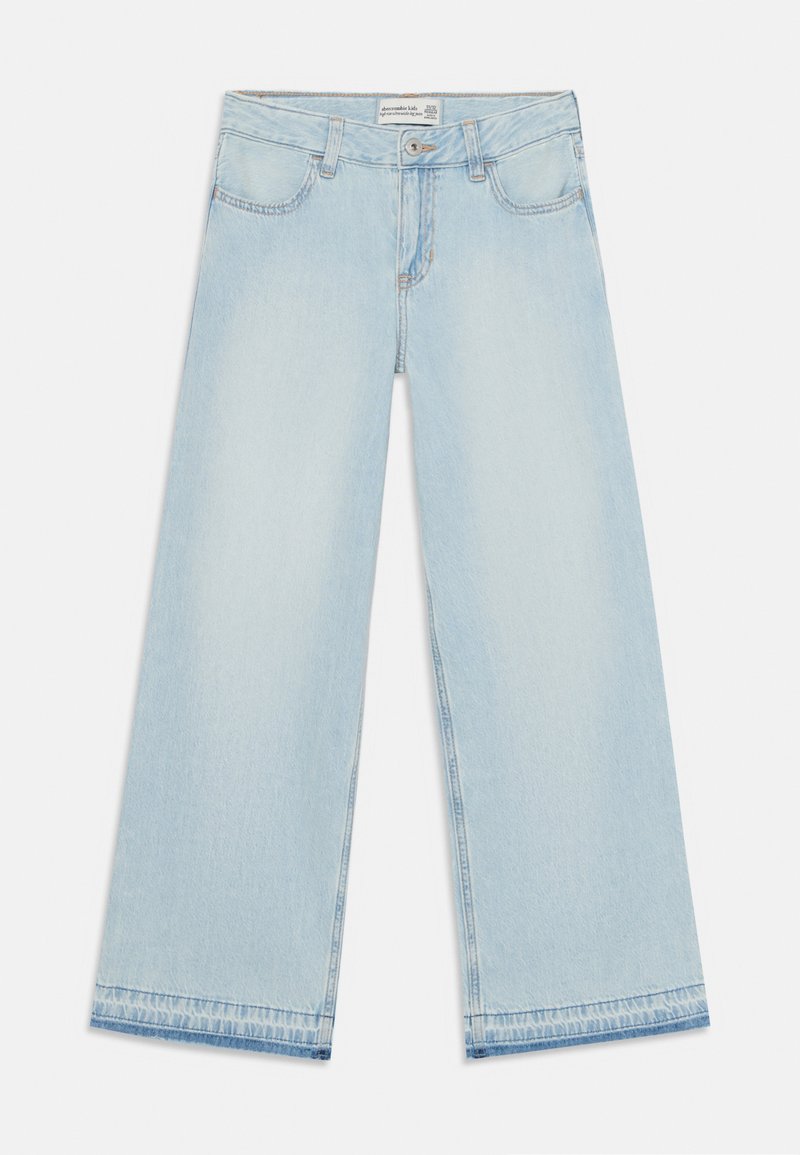 Abercrombie & Fitch - ULTRA WIDE LEG - Široke kavbojke - light wash, Povečajte
