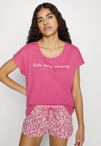 LASCANA SHORTY LOVELY VIVANCE DREAMS BY LASCANA - Conjunto de pijama - pink