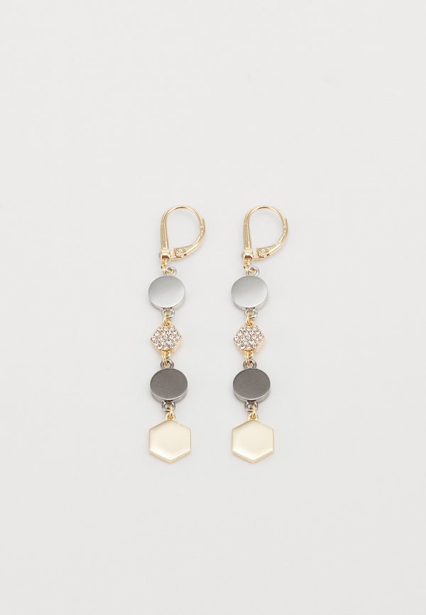 PAVE HEX LINEAR - Earrings