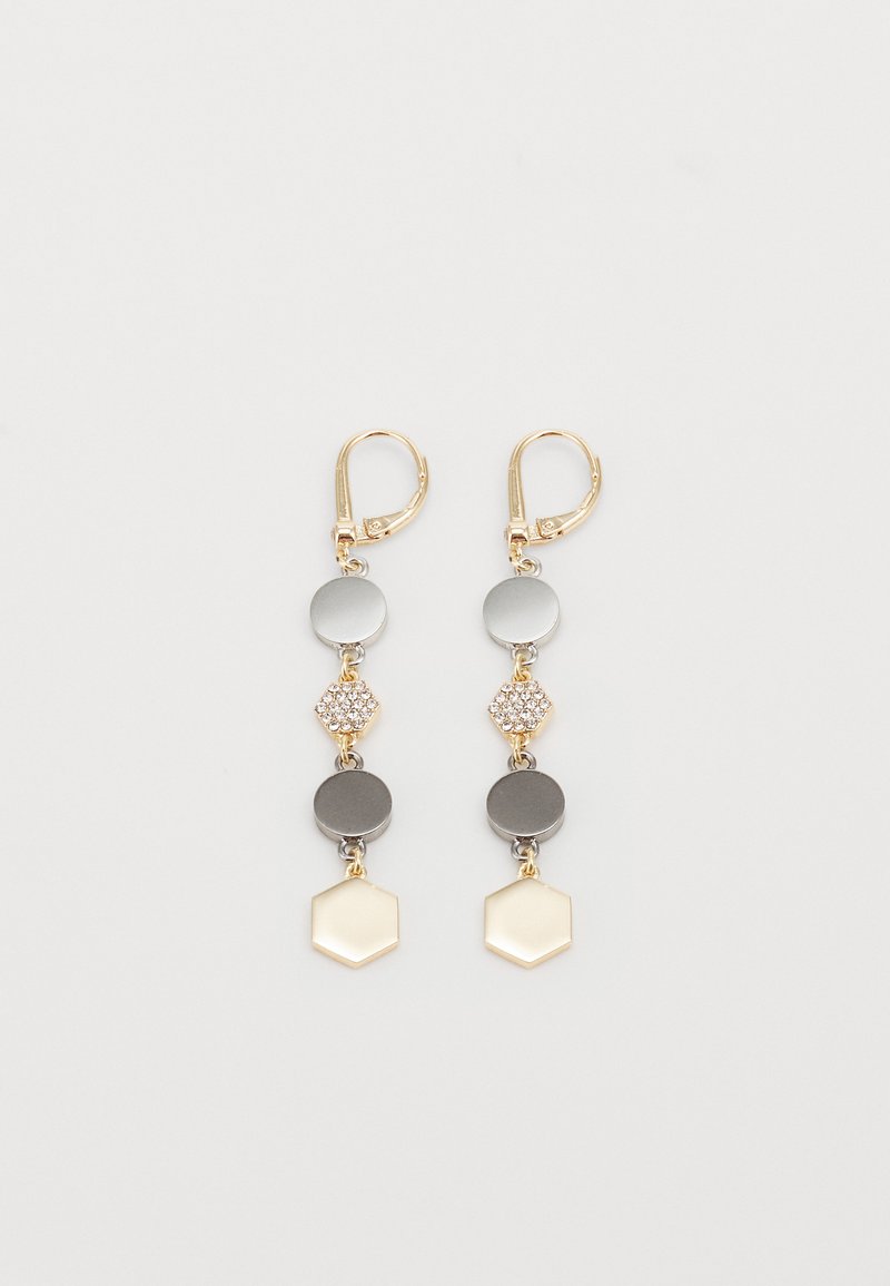 DKNY PAVE HEX LINEAR - Orecchini - gold-coloured