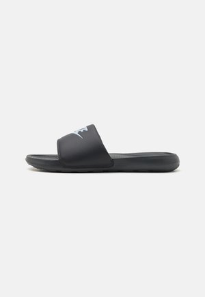 VICTORI ONE SLIDE UNISEX - Mules - anthracite/light armory blue