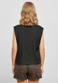 Urban Classics ORGNAIC HEAVY SHOULDER - Topper - black