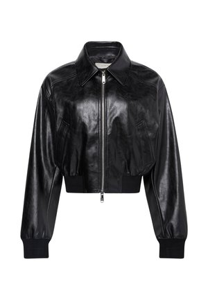 Calvin Klein Jeans, CROPPED CRINKLE - Chaquetas bomber - black