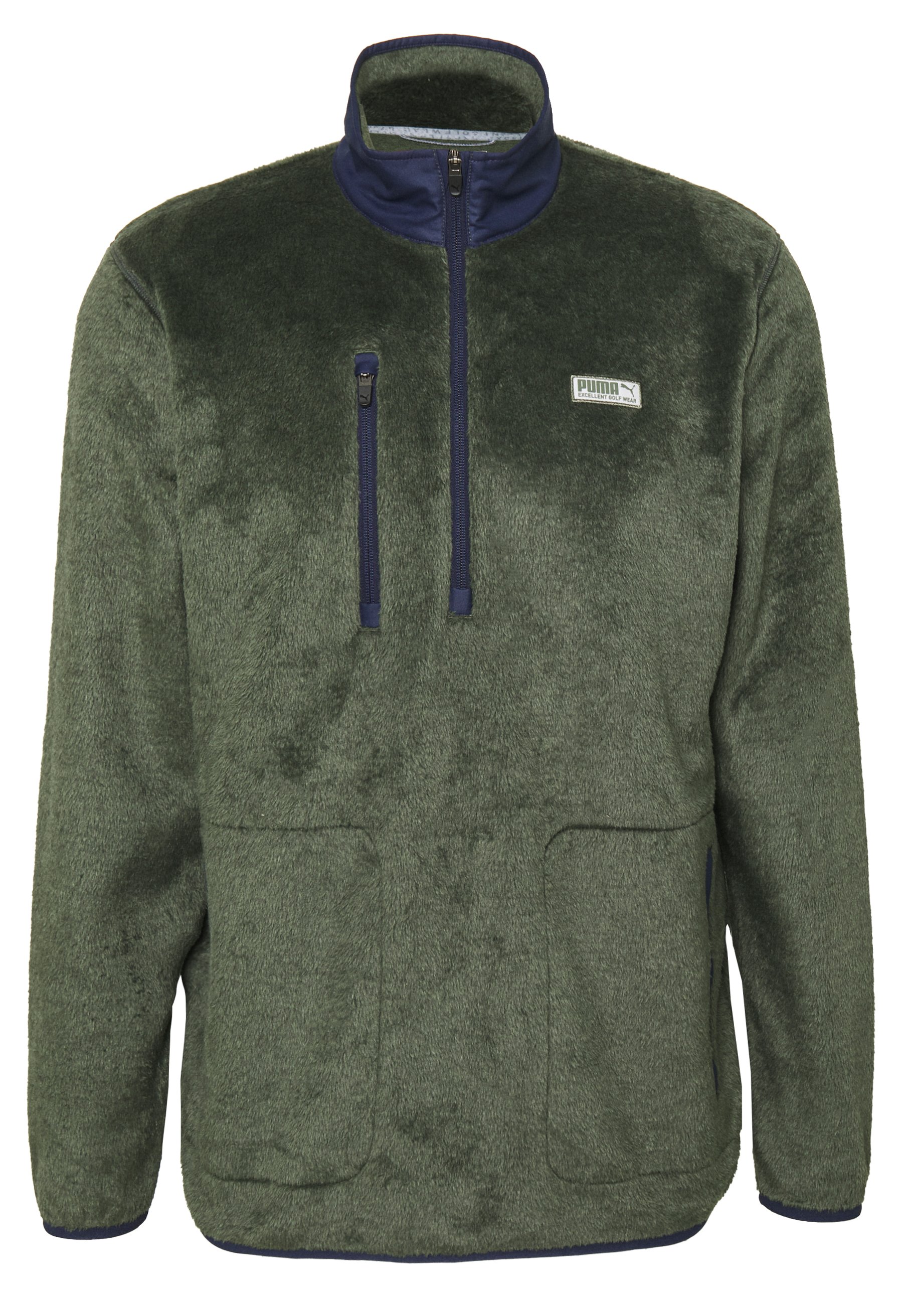 puma green jumper